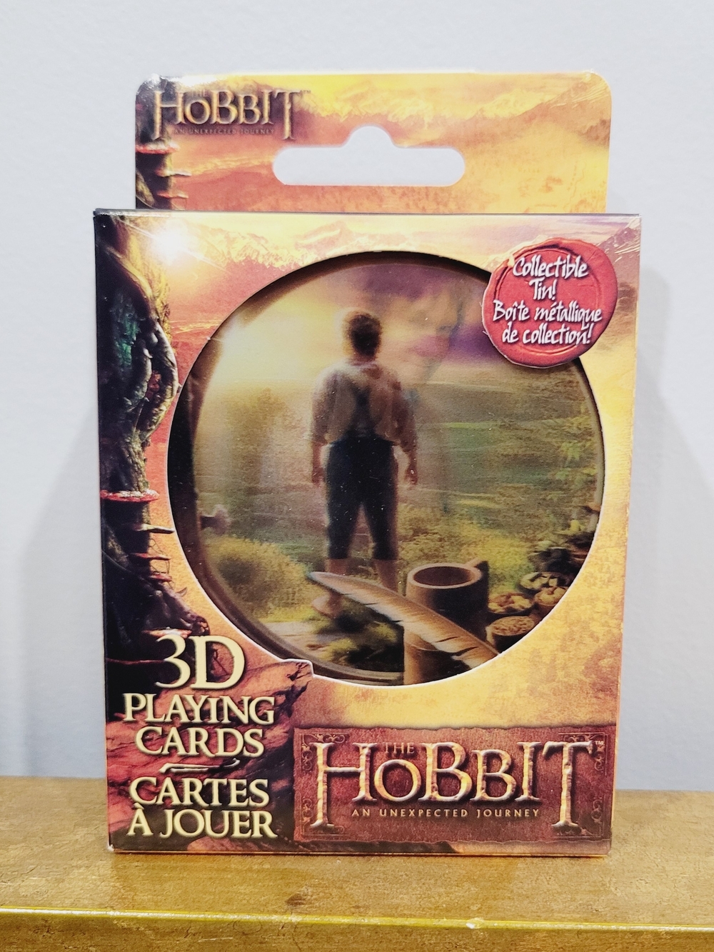 The Hobbit 3D Playing Cards With Collectible Tin